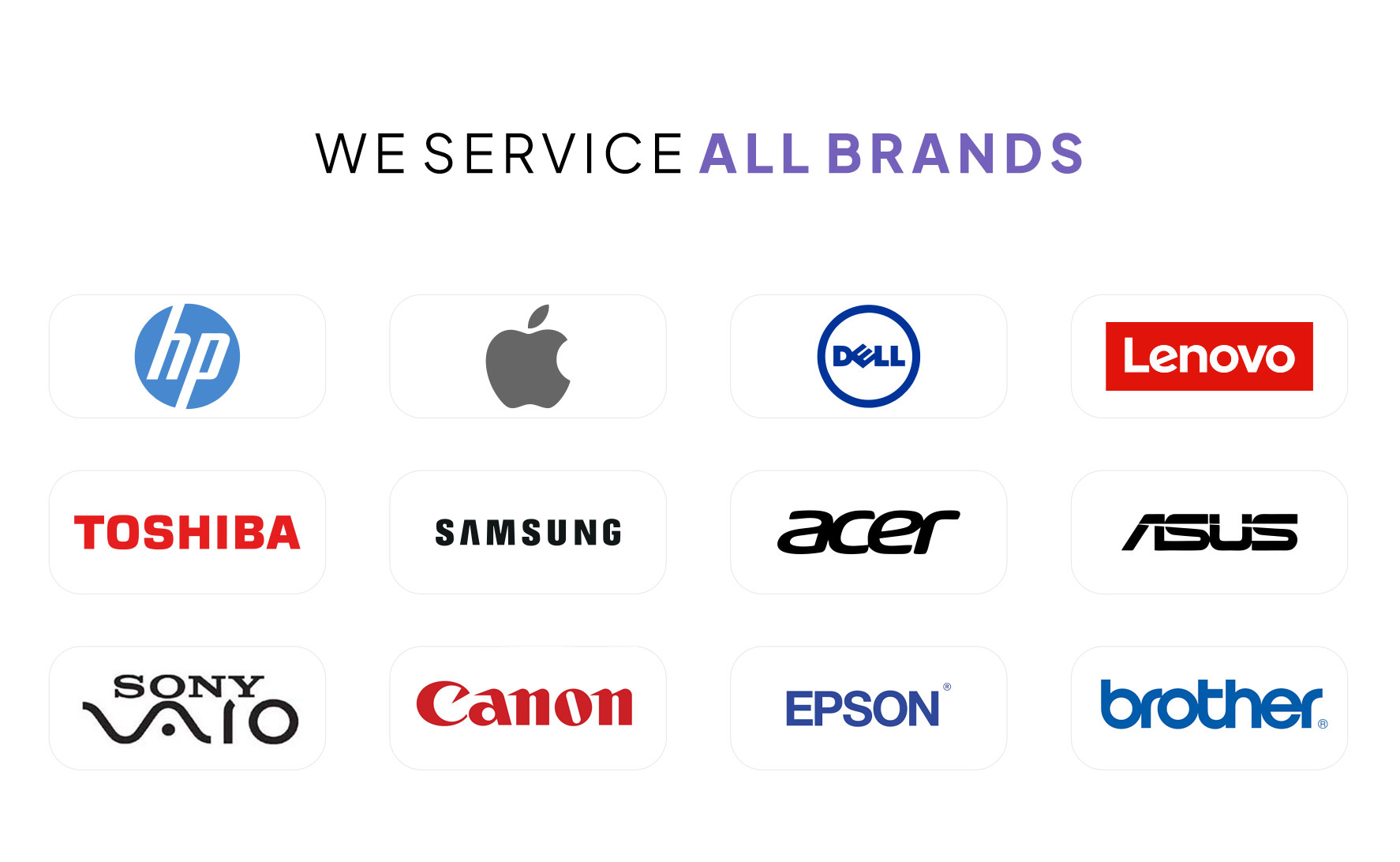 We do service for Multibrand devices