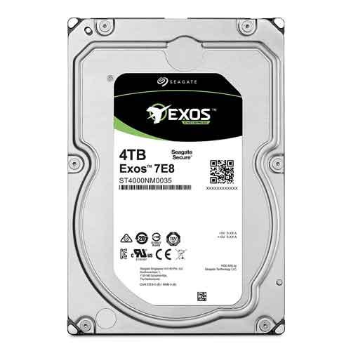 Seagate Exos 4TB 512n SATA Hard Drive ST4000NM0035 Price in chennai, tamilandu, Hyderabad, telangana