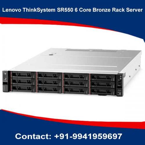 Lenovo ThinkSystem SR550 6 Core Bronze Rack Server Price in chennai, tamilandu, Hyderabad, telangana