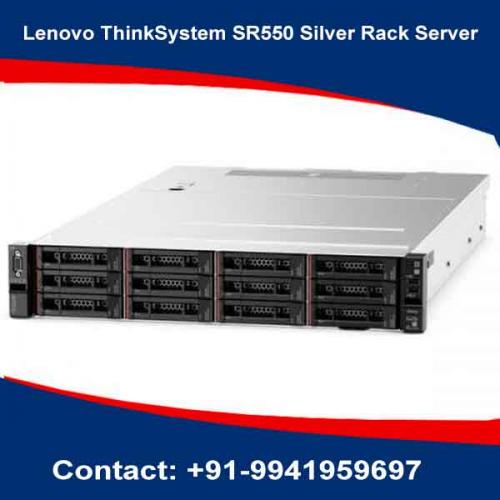 Lenovo ThinkSystem SR550 Silver Rack Server Price in chennai, tamilandu, Hyderabad, telangana