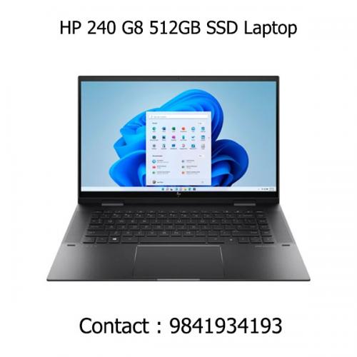 HP 240 G8 512GB SSD Laptop Price in chennai, tamilandu, Hyderabad, telangana