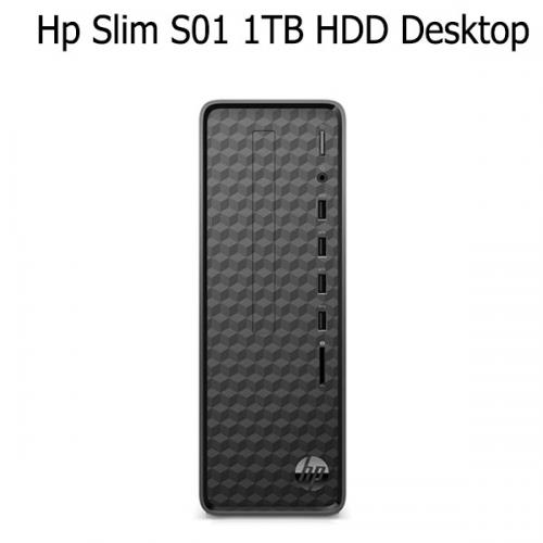 Hp Slim S01 1TB HDD Desktop price in hyderabad, telangana, nellore, vizag, bangalore