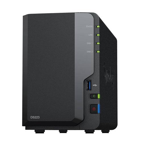 Synology DiskStation DS223 2Bay Network Attached Storage price in hyderabad, telangana, nellore, vizag, bangalore