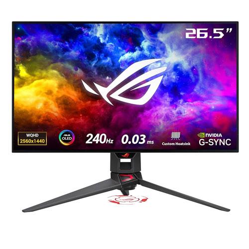 Asus Rog Swift OLED PG27AQDM 27 inch WOLED Panel Monitor Price in chennai, tamilandu, Hyderabad, telangana