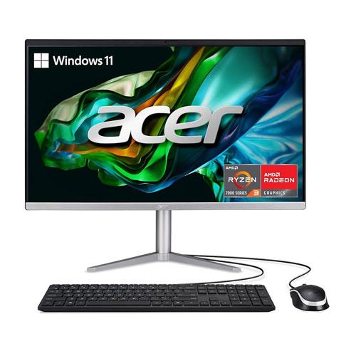 Acer Aspire C241300 UR31 AMD Ryzen 3 7320U 24 inch AIO Desktop Price in chennai, tamilandu, Hyderabad, telangana