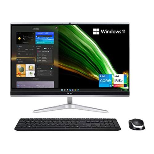 Acer Aspire C271655 URi3 Intel i3 1115G4 27 inch AIO Desktop Price in chennai, tamilandu, Hyderabad, telangana