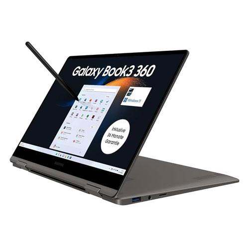 Samsung Galaxy Book3 360 Intel i7 1355U 13th Gen NP730QFG KA1IN 16GB RAM Laptop Price in chennai, tamilandu, Hyderabad, telangana