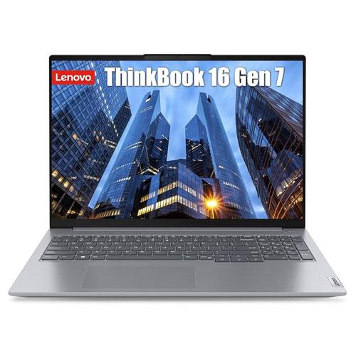 Lenovo ThinkBook 16 Gen7 Intel Core Ultra 5 125U 16 inch AI Laptop price in hyderabad, telangana, nellore, vizag, bangalore