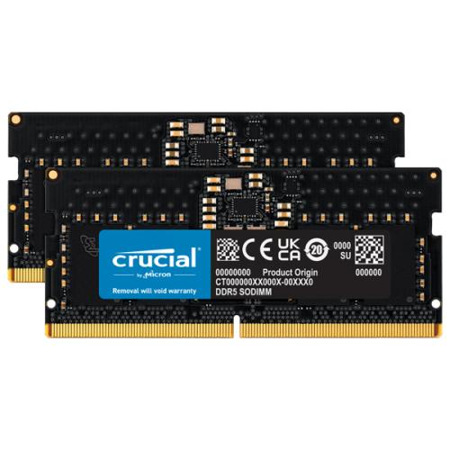 Crucial 16GB Kit 8GBx2 DDR5 5600 SODIMM Laptop Memory price in hyderabad, telangana, nellore, vizag, bangalore