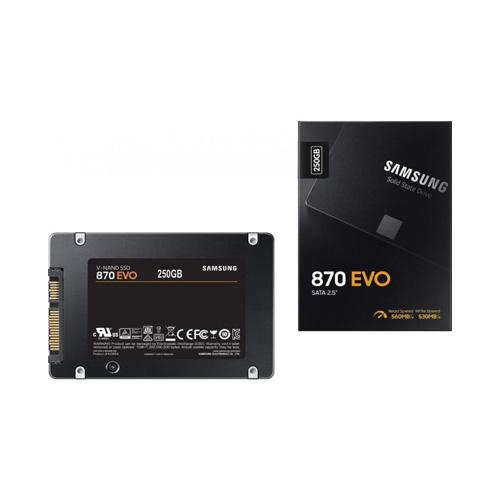 Samsung 870 EVO MZ77E250BW 250GB RAM Sata SSD price in hyderabad, telangana, nellore, vizag, bangalore