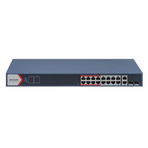 Hikvision DS 3E1318P EI 16 Port Fast Ethernet Smart POE Switch price in hyderabad, telangana, nellore, vizag, bangalore