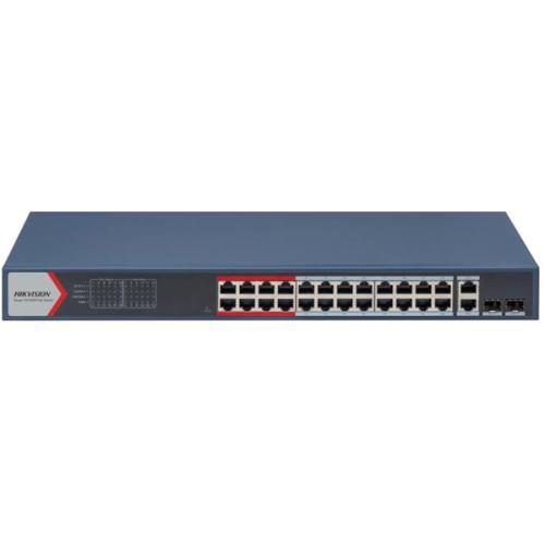 Hikvision DS 3E1326P EI 24 Port Fast Ethernet Smart POE Switch price in hyderabad, telangana, nellore, vizag, bangalore