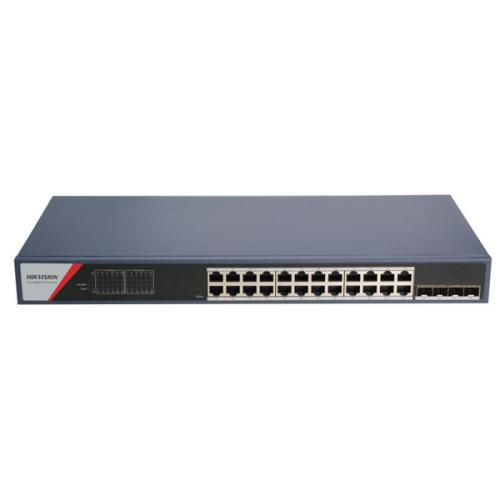 Hikvision DS 3E1528P SI 24P4F 24 Port Gigabit Smart POE Switch price in hyderabad, telangana, nellore, vizag, bangalore