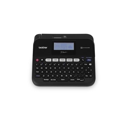 Brother PT D450 PC compatible label printer price in hyderabad, telangana, nellore, vizag, bangalore