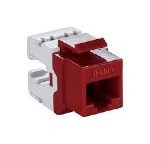  D-LINK NKJ-C6RED1B21 Jack CAT 6E+ Keystone UTP price in hyderabad, telangana, nellore, vizag, bangalore