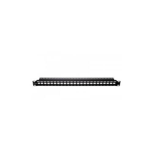 D-Link NPP-AL1BLK242 UTP 24-Port Keystone Unloaded Angular Patch Panel  price in hyderabad, telangana, nellore, vizag, bangalore