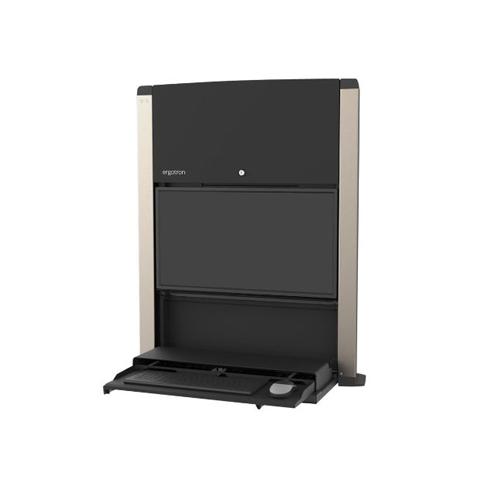 Ergotron CareFit 24 inch Sit Stand Wall Mount Enclosure price in hyderabad, telangana, nellore, vizag, bangalore