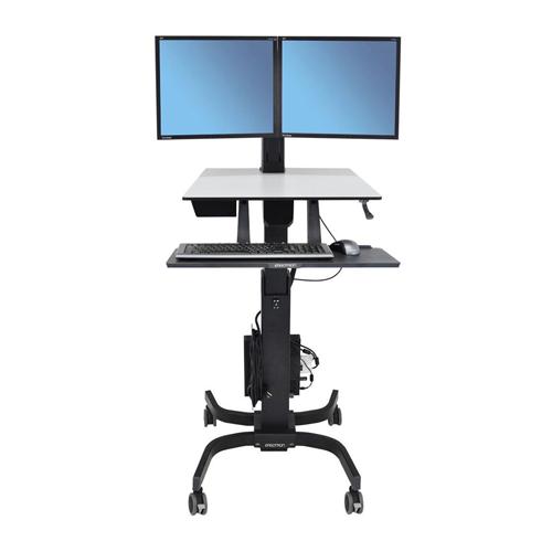 Ergotron WorkFit C Dual Sit Stand Workstation Price in chennai, tamilandu, Hyderabad, telangana