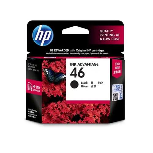 HP 46 CZ637AA Black Original Ink Cartridge Price in chennai, tamilandu, Hyderabad, telangana