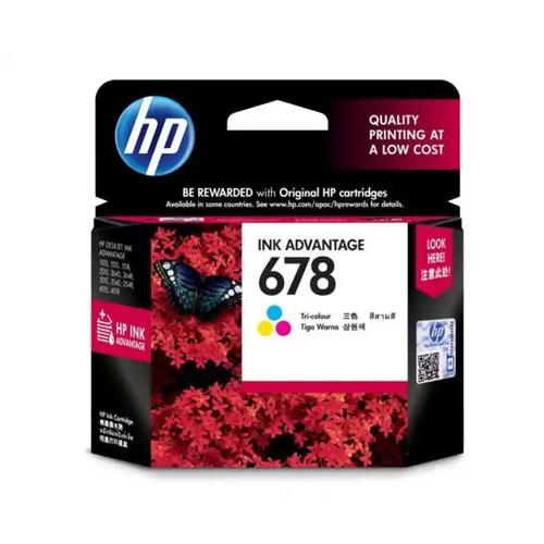 HP 678 CZ108AA Tri color Ink Cartridge Price in chennai, tamilandu, Hyderabad, telangana