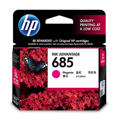 HP 685 CZ123AA Magenta Original Ink Cartridge Price in chennai, tamilandu, Hyderabad, telangana