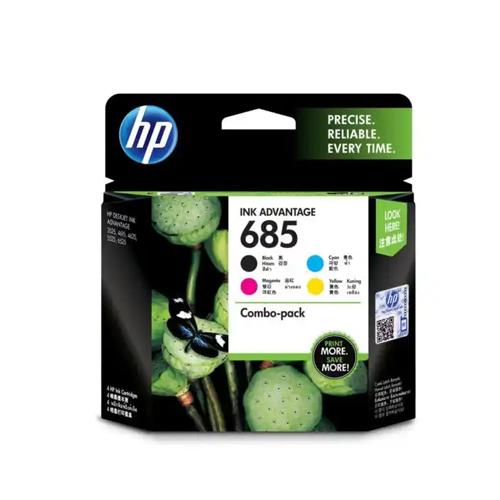 HP 685 F6V35AA CMYK Ink Cartridges Combo 4 Pack Price in chennai, tamilandu, Hyderabad, telangana