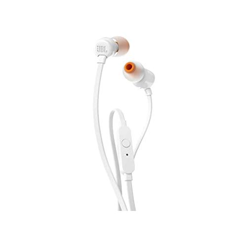 JBL T110 Wired In White Ear Headphones Price in chennai, tamilandu, Hyderabad, telangana